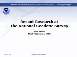 Recent Research at  The National