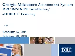 Georgia Milestones Assessment System
