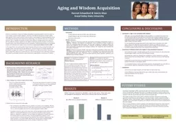 Aging and Wisdom Acquisition