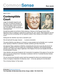 March   Contemptible Court Judge Tim Grendell missed h