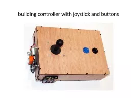 building controller with joystick and buttons