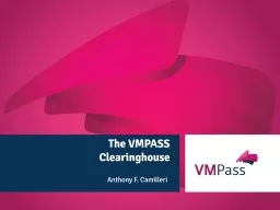 The  VMPASS  Clearinghouse
