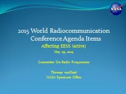 2015 World  Radiocommunication