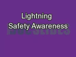 Lightning Safety Awareness