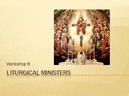 Liturgical Ministers Workshop 6