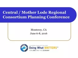 Central / Mother  Lode Regional