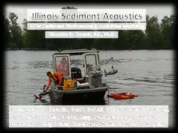 Illinois Sediment Acoustics