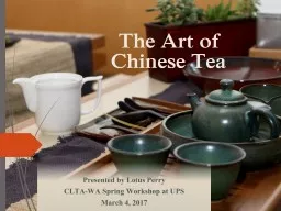 The Art of  Chinese Tea