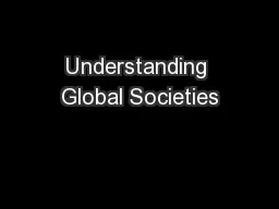 Understanding Global Societies