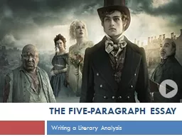 THE FIVE-PARAGRAPH ESSAY
