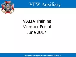MALTA  Training Member Portal