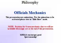 MHSAA encourages good Sportsmanship!