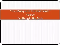 “The Masque of the Red Death”