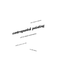 NEW VISIONS IN PAINTING contrapuntal painting art as v