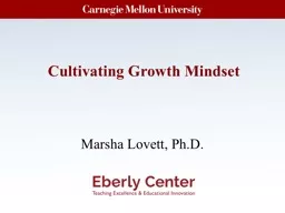 Cultivating Growth  Mindset