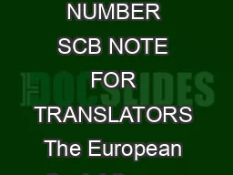 ESS document date  ALERTS TAKEN ON BOARD   RESPONDENT NUMBER VERSION NUMBER SCB NOTE FOR