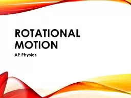 Rotational Motion AP  Physics