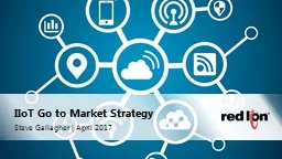IIoT Go to Market Strategy