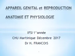 IFSI 1°année CHU Martinique Décembre 2017