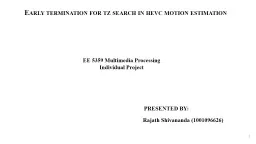 Early termination for tz search in hevc motion estimation