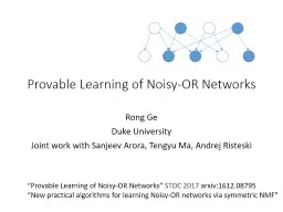 Provable Learning of Noisy-OR Networks