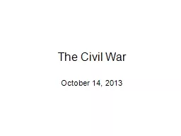 The Civil War January 12,  2015