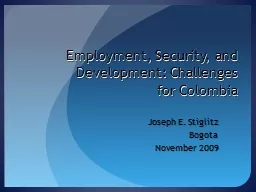 Employment, Security, and Development: Challenges