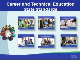 Career and Technical Education State Standards