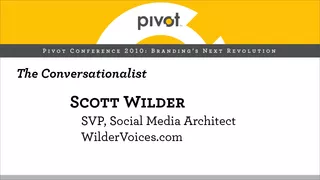 Scottt Wilder  SVP Social Media Architect wilder voice.com