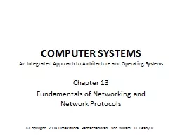 Computer Systems An Integrated Approach to Architecture and Operating Systems