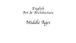 English Art & Architecture