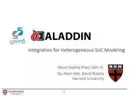 Integration for Heterogeneous SoC Modeling