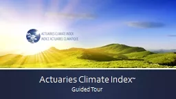 Actuaries Climate Index ™