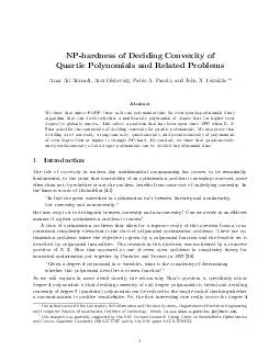 NPhardness of Deciding Convexity of Quartic Polynomial