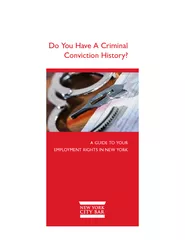 Do You Have A Criminal Conviction History A GUIDE TO Y