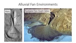 Alluvial Fan Environments