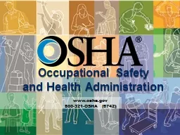 Occupational Safety  and Health Administration