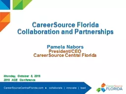 CareerSource Florida  Collaboration and Partnerships