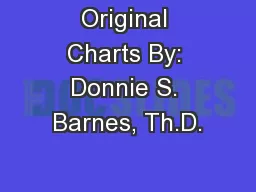 Original Charts By: Donnie S. Barnes, Th.D.
