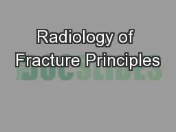 Radiology of Fracture Principles