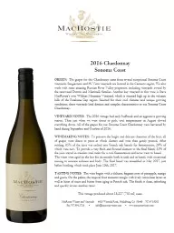 2016  Chardonnay Charles