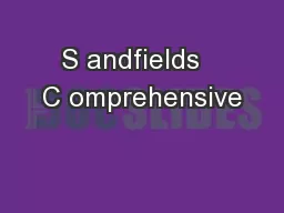 S andfields   C omprehensive