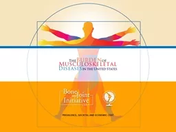 Burden of Musculoskeletal Diseases,