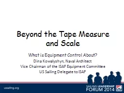 Beyond the Tape Measure and Scale