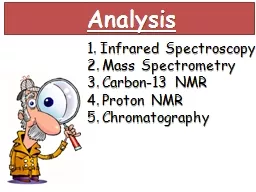 Analysis   Infrared Spectroscopy