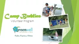 Camp Buddies Volunteer Program