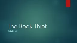 The Book Thief English B60