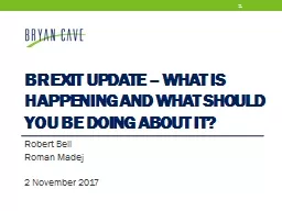 Brexit update – what is happening and what should you be doing about it?