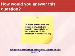 How would you answer this question?