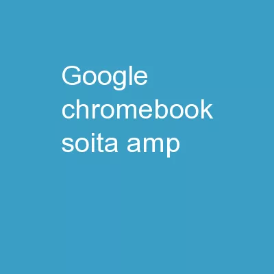 Google Chromebook SOITA &